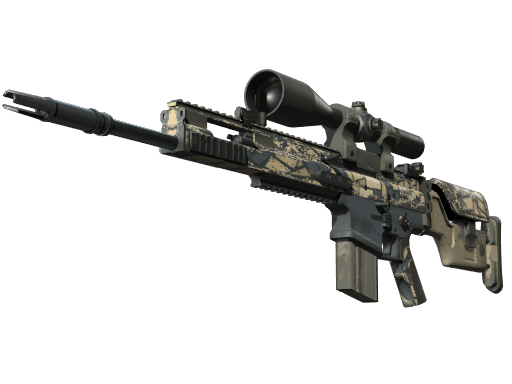 SCAR-20 | Stone Mosaico - Field-Tested