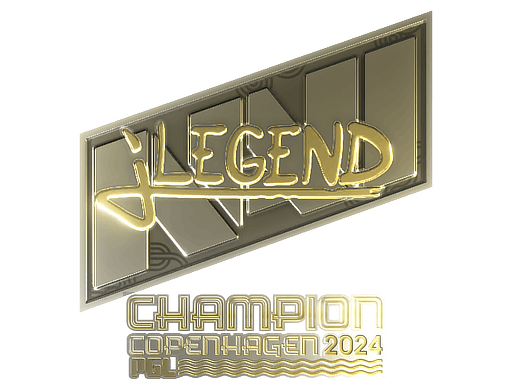 Sticker | jL (Gold, Champion) | Copenhagen 2024