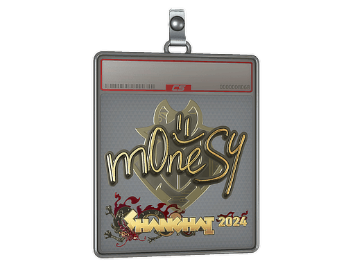 Sticker Slab | m0NESY (Gold) | Shanghai 2024