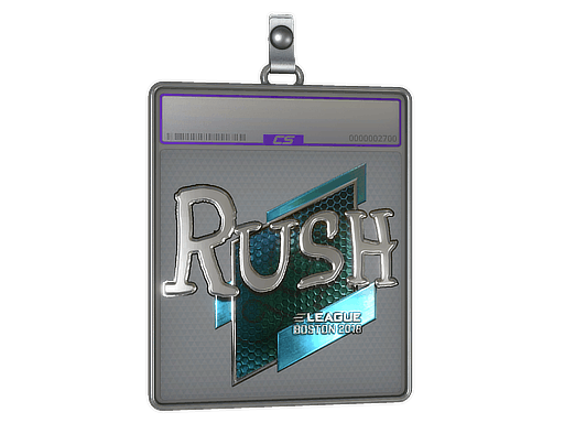 Sticker Slab | RUSH (Foil) | Boston 2018