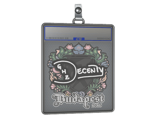 Sticker Slab | decenty | Budapest 2025