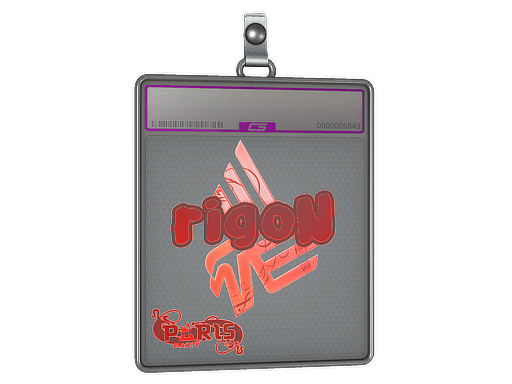 Sticker Slab | rigoN (Holo) | Paris 2023