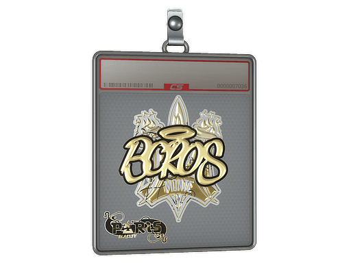 Sticker Slab | BOROS (Gold) | Paris 2023