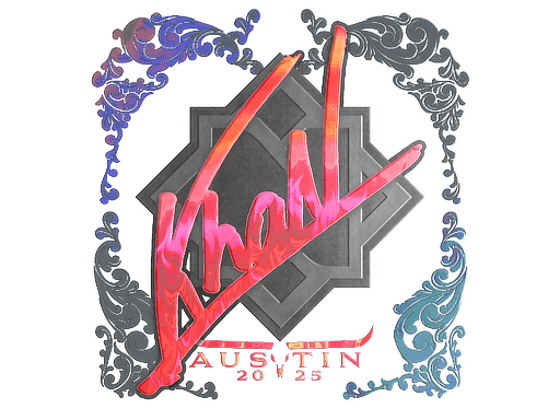 Sticker | khaN (Holo) | Austin 2025