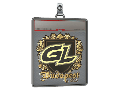 Sticker Slab | GamerLegion (Gold) | Budapest 2025