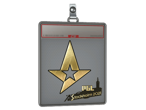 Sticker Slab | Astralis (Gold) | Stockholm 2021