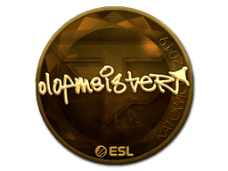 Sticker | olofmeister (Gold) | Katowice 2019