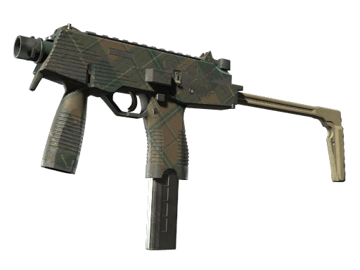 MP9 | Green Plaid - Field-Tested