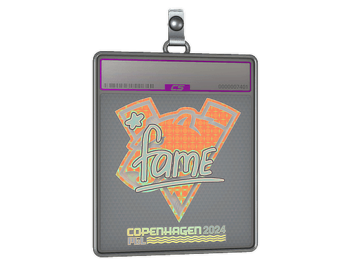 Sticker Slab | fame (Holo) | Copenhagen 2024