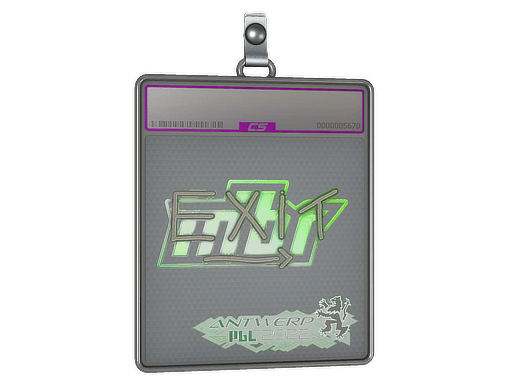 Sticker Slab | exit (Holo) | Antwerp 2022