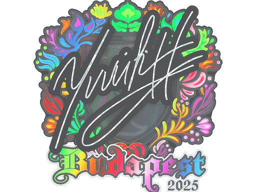 Sticker | yuurih (Holo) | Budapest 2025