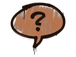 Sealed Graffiti | Question Mark - Default