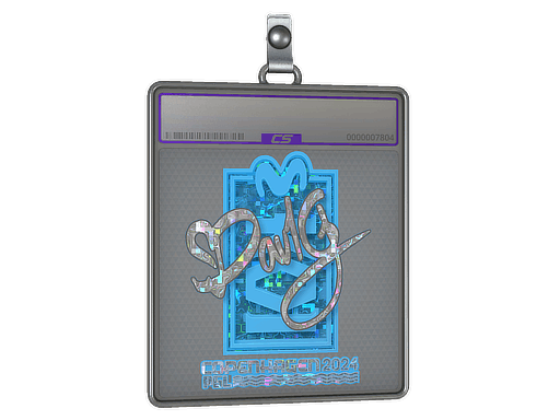 Sticker Slab | dav1g (Glitter) | Copenhagen 2024