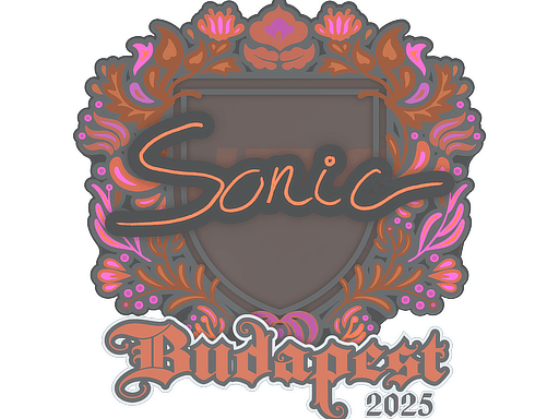 Sticker | Sonic | Budapest 2025