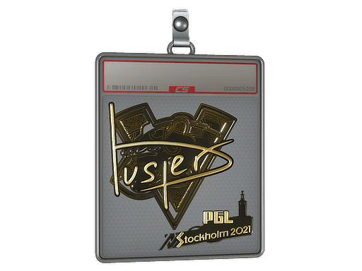 Sticker Slab | buster (Gold) | Stockholm 2021