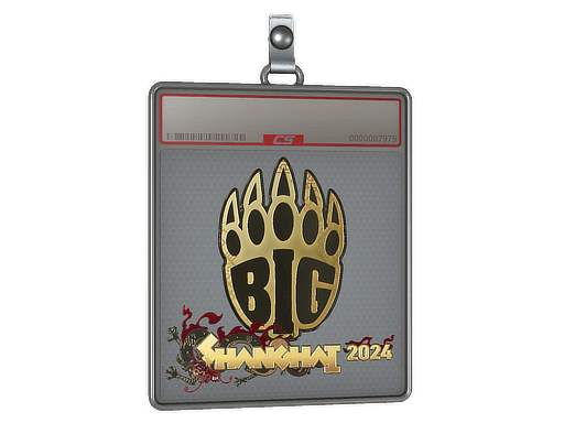 Sticker Slab | BIG (Gold) | Shanghai 2024