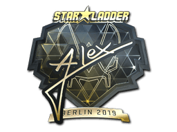 Sticker | ALEX (Gold) | Berlin 2019
