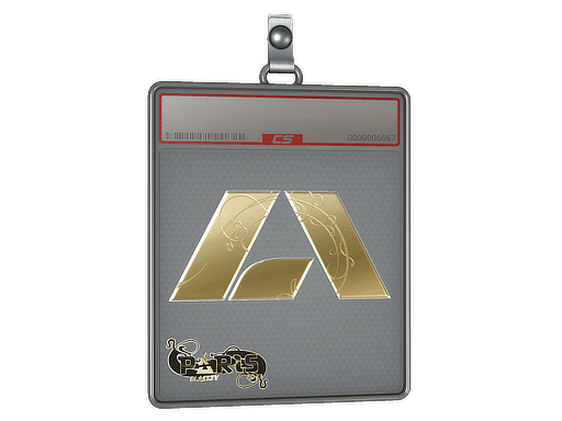 Sticker Slab | Apeks (Gold) | Paris 2023