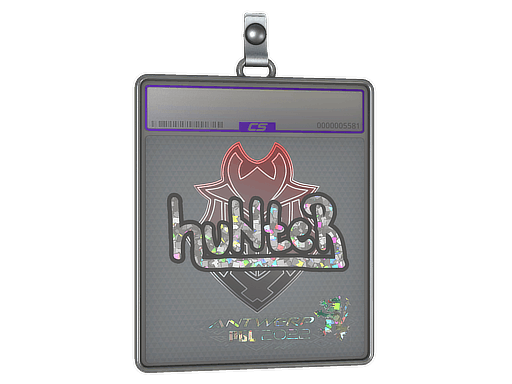 Sticker Slab | huNter (Glitter) | Antwerp 2022