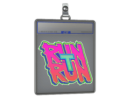 Sticker Slab | Run T, Run