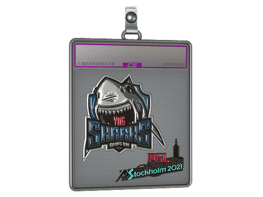 Sticker Slab | Sharks Esports (Foil) | Stockholm 2021