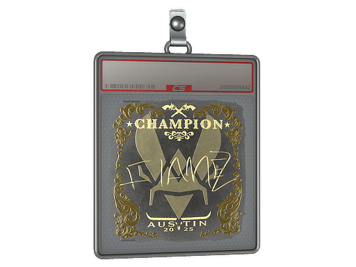 Sticker Slab | FlameZ (Gold, Champion) | Austin 2025