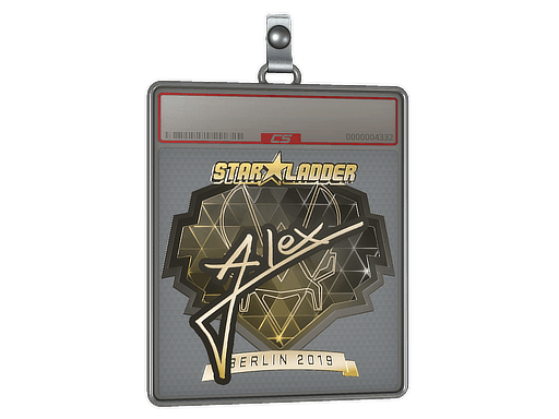 Sticker Slab | ALEX (Gold) | Berlin 2019
