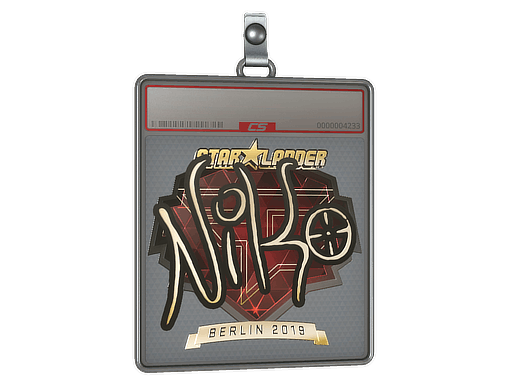 Sticker Slab | NiKo (Gold) | Berlin 2019