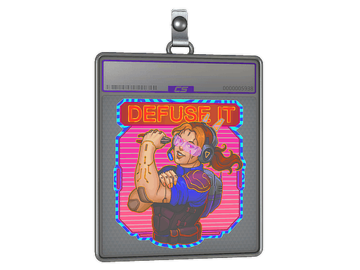 Sticker Slab | Defuse It (Holo)