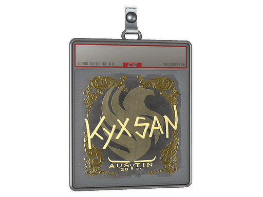 Sticker Slab | kyxsan (Gold) | Austin 2025