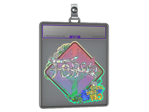 Sticker Slab | fer (Glitter) | Rio 2022