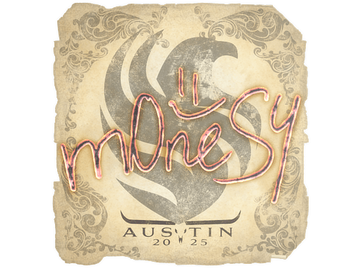 Sticker | m0NESY | Austin 2025