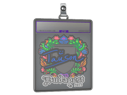 Sticker Slab | Tauson (Embroidered) | Budapest 2025