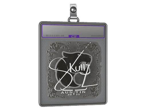 Sticker Slab | skullz (Foil) | Austin 2025