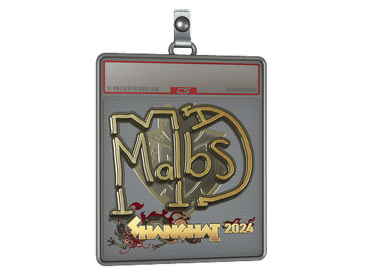 Sticker Slab | malbsMd (Gold) | Shanghai 2024