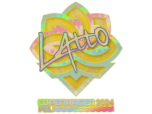 Sticker | latto (Holo) | Copenhagen 2024