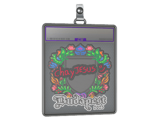 Sticker Slab | chayJESUS (Embroidered) | Budapest 2025