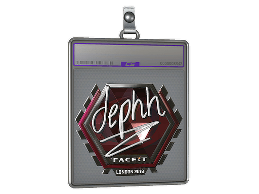 Sticker Slab | dephh (Foil) | London 2018