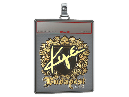 Sticker Slab | kye (Gold) | Budapest 2025