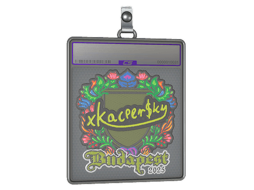 Sticker Slab | xKacpersky (Embroidered) | Budapest 2025