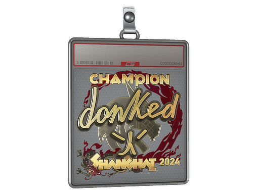 Sticker Slab | donk (Gold, Champion) | Shanghai 2024