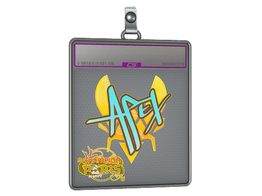 Sticker Slab | apEX (Holo, Champion) | Paris 2023