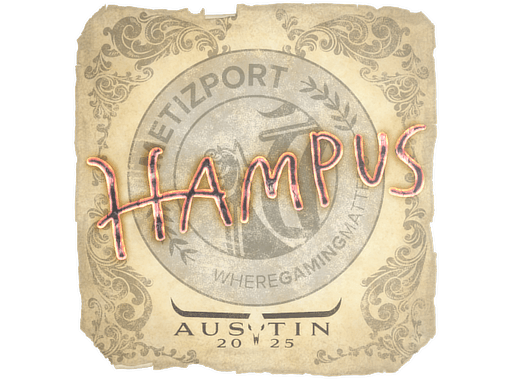 Sticker | hampus | Austin 2025