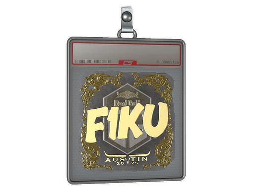 Sticker Slab | F1KU (Gold) | Austin 2025