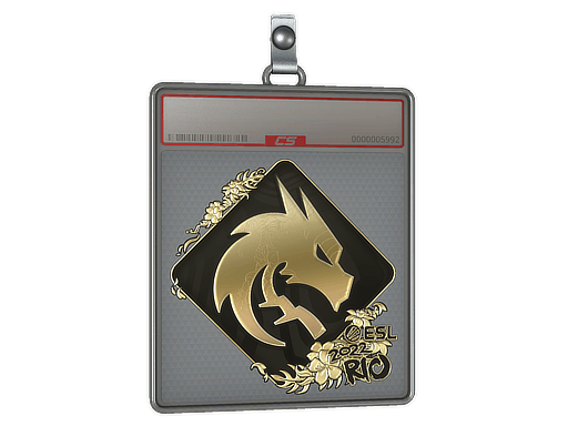 Sticker Slab | Team Spirit (Gold) | Rio 2022