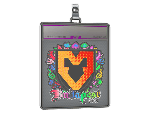 Sticker Slab | MOUZ (Holo) | Budapest 2025