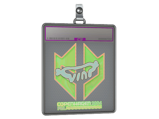 Sticker Slab | VINI (Holo) | Copenhagen 2024