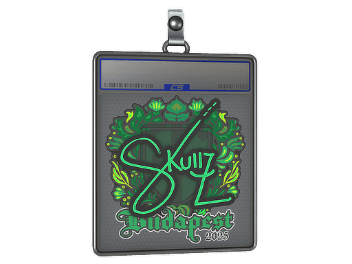 Sticker Slab | skullz | Budapest 2025