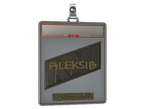 Sticker Slab | Aleksib (Gold) | Copenhagen 2024