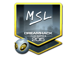 Sticker | MSL (Foil) | Cluj-Napoca 2015